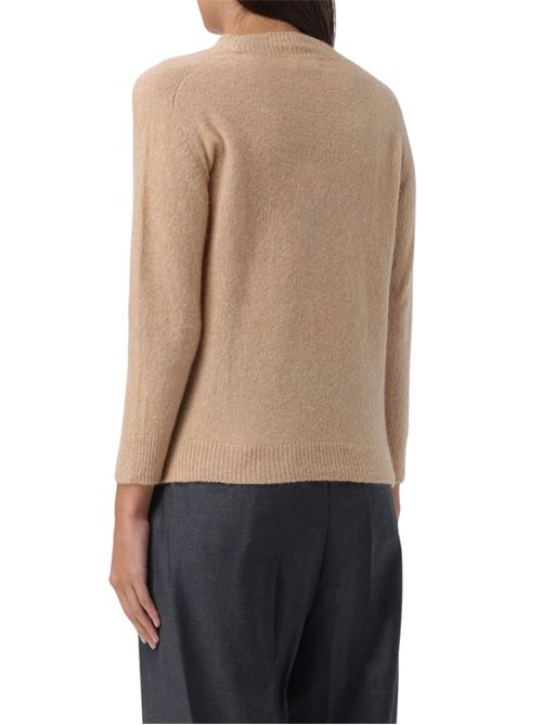 Maglione Donna camel con scollo a lupetto ROBERTO COLLINA | P01045P0105
